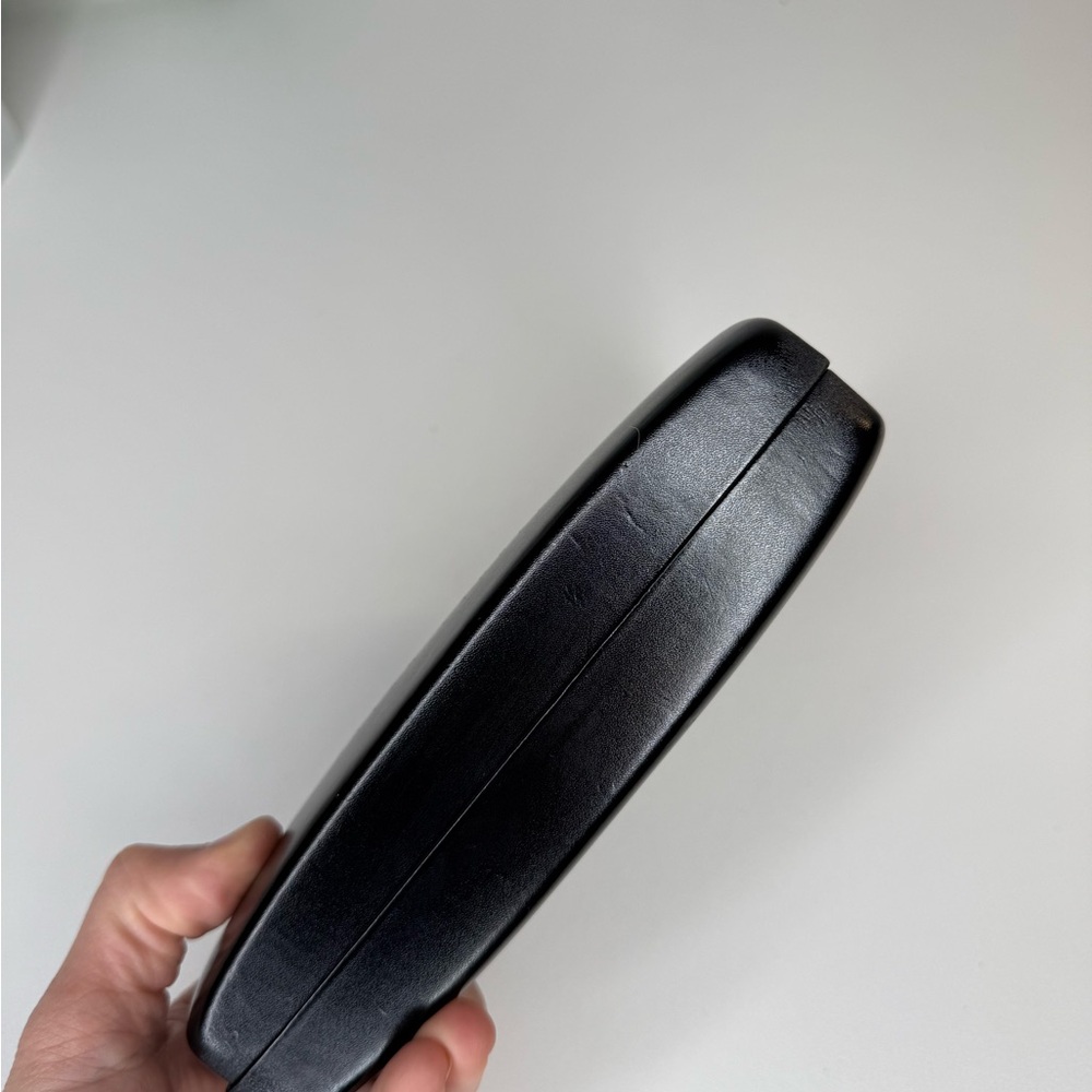 Ralph Lauren black leather sunglasses glasses protective case - Picture 9 of 9